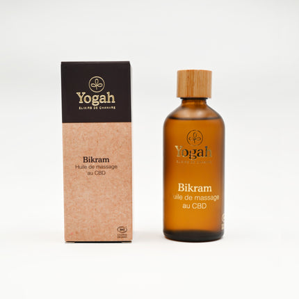 Bikram – Huile de massage Bio CBD