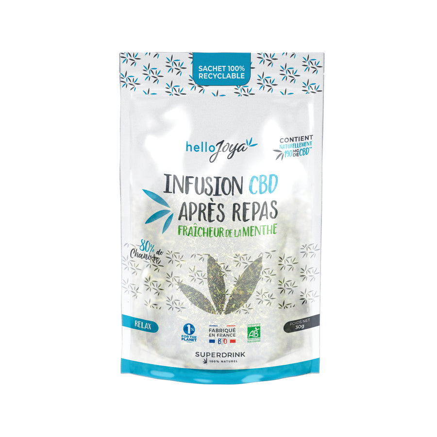 Pack 3 infusions Bio au CBD 100% relaxation